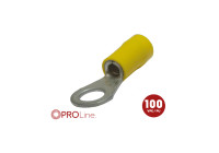 Cable eye 4.0x6.0 yellow M6 (100 pieces) ACV PROLine