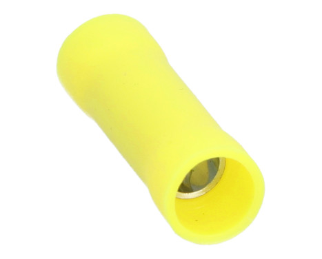 Carpoint Butt Connector 551 Yellow Ø 6.8mm 10 Pieces