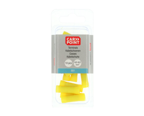 Carpoint Butt Connector 551 Yellow Ø 6.8mm 10 Pieces, Image 5