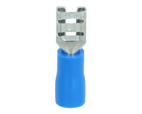 Carpoint Flat plug sleeve 742 Blue 4.8x0.5mm 10 Pieces, Image 2