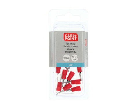 Carpoint Pin Cable Lug 566 Red Ø 1.9mm 10 Pieces, Image 4