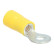 Carpoint Ring Cable Lug 674 Yellow M4 10 Pieces