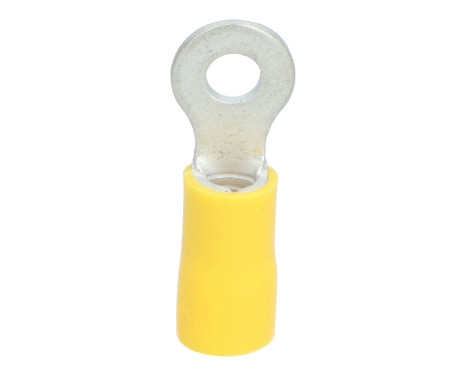 Carpoint Ring Cable Lug 674 Yellow M4 10 Pieces, Image 2