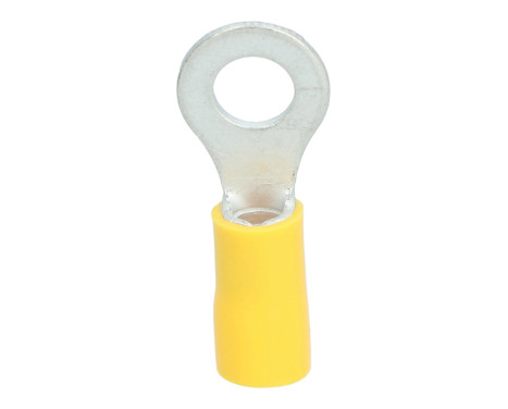 Carpoint Ring Cable Lug 676 Yellow M6 10 Pieces, Image 2