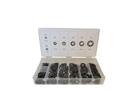 Circlip lock washer assortment