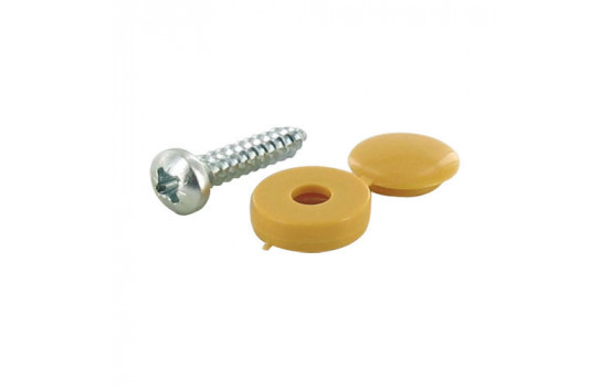 Number plate screw 2 pieces