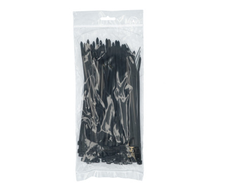 Womi Cable Ties 200x4.8mm black 100 pieces