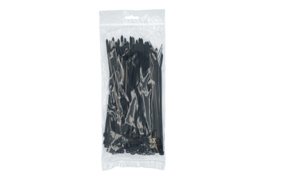 Womi Cable Ties 200x4.8mm black 100 pieces