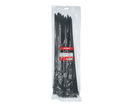 Womi Cable Ties 450x7.6mm black 100 pieces, Image 2