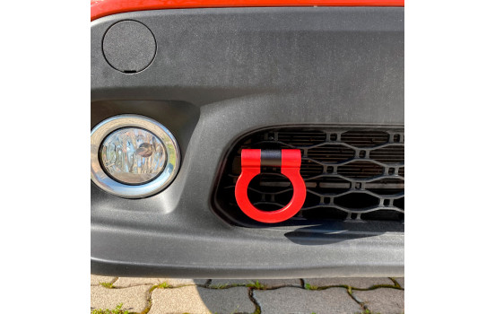 Simoni Racing Towing Eye - Metal - Red - Length 23.7cm - 300g, Image 3