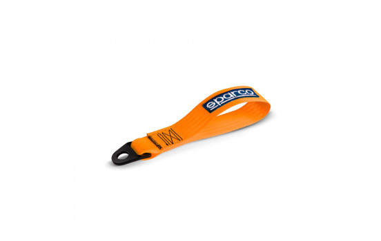 Sparco Performance Towing Eye Belt - Fluo Orange - 3000 kg