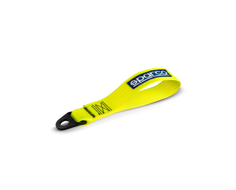 Sparco Performance Towing Eye Belt - Fluo Yellow - 3000kg