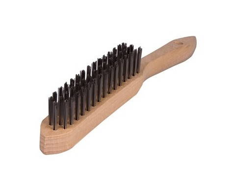 Winparts GO! Wire brush - Wood with 3 rows