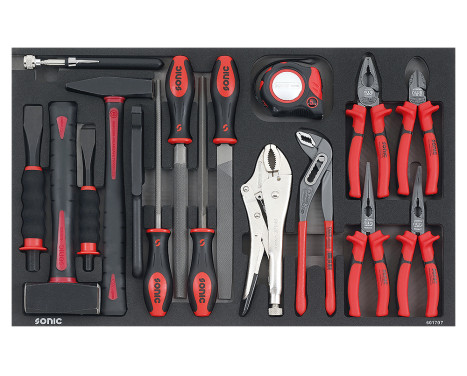 Sonic Hammer, Pliers & Chisel Set (5 German) 17-Piece