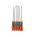 Crochet set extra long 245 mm 6 pieces, Thumbnail 2