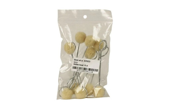 Womi Woolen Brush 10 pieces, Image 3