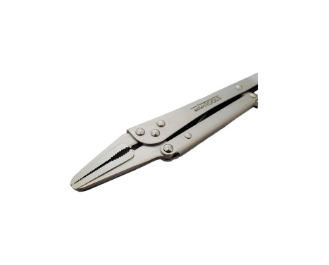 3-piece flat and curved jaw long reach mole grip pliers, Image 5