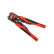 Cable stripping pliers
