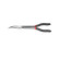 Force curved 45° pointed nose pliers 15.7"