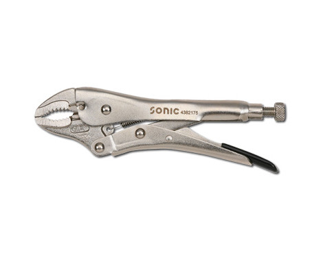 Locking pliers adjustable beak half round 250mmL