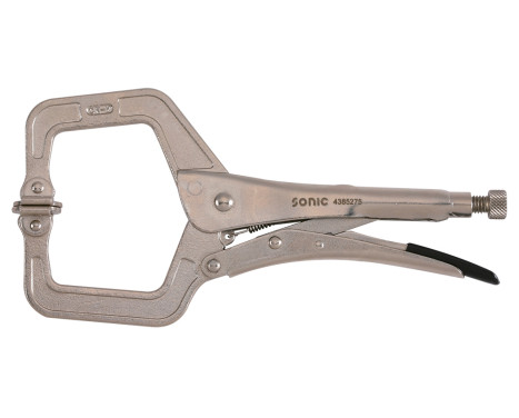 Locking pliers adjustable C-shaped articulated basin 275mmL