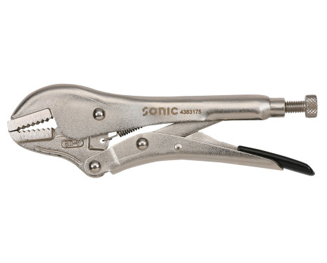 Locking pliers adjustable straight jaw 175mmL