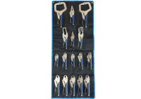 Locking pliers set 16 pieces