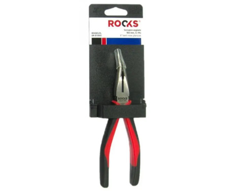 Rooks Flat round nose pliers 160 mm