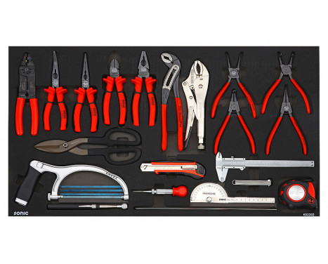 Sonic Pliers & Cutting Set Jumbo (9 German) 22-piece