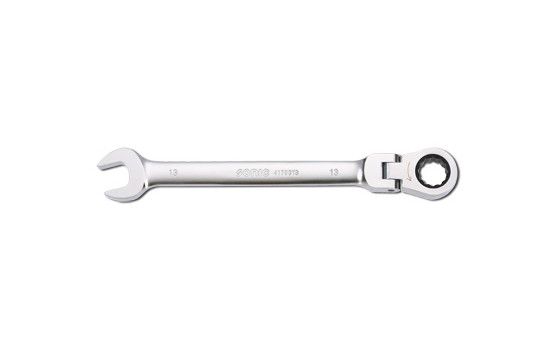 Hinge-Ratchet ring spanner 12-side 11mm