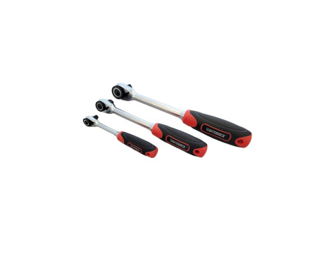 WT-8400 Reversible Ratchet Set for Tight Spaces, 1/4, 3/8 & 1/2", Image 3