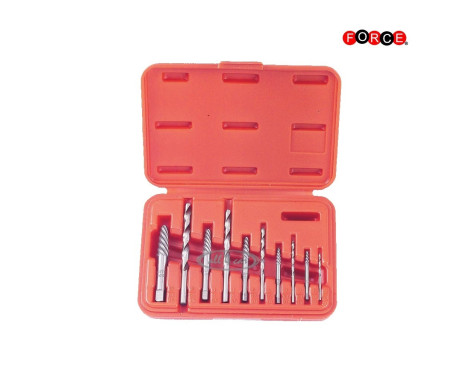 Force 10 Piece Combination Extractor and Drill Set