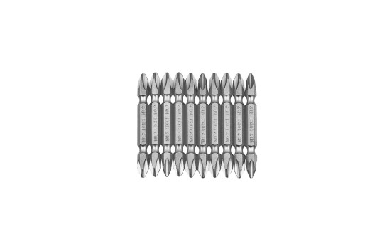 Force 10x 1/4'' double Philips bit PH.2 (65mmL)