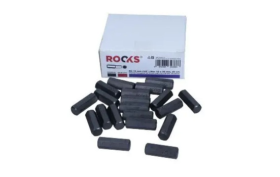 Rooks Bit 10 mm (3/8") hexagon socket 30 mm, 20 pieces