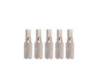 Sonic Bit 1/4" hexagon socket 25mm 4mm 5-piece.