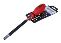 Rooks Bit socket screwdriver, 1/4"x 265 mm, bits