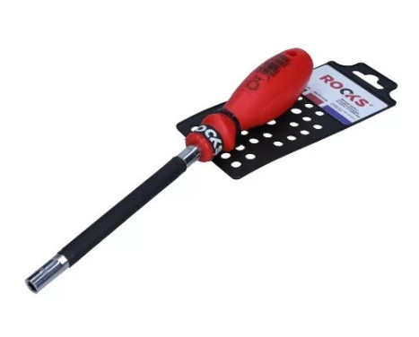 Rooks Bit socket screwdriver, 1/4"x 265 mm, bits