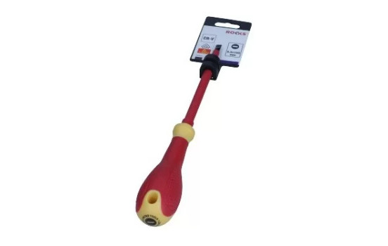 Rooks VDE flat-head screwdriver 6.5 x 150mm