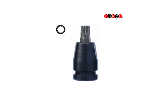 1/2" Imp. multi-tooth socket bit 100mmL M12