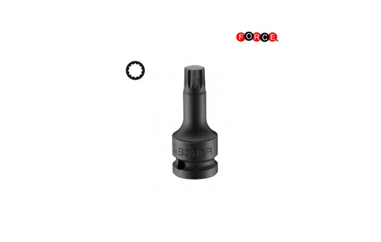 1/2" Imp. multi-tooth socket bit M18 (one-piece)