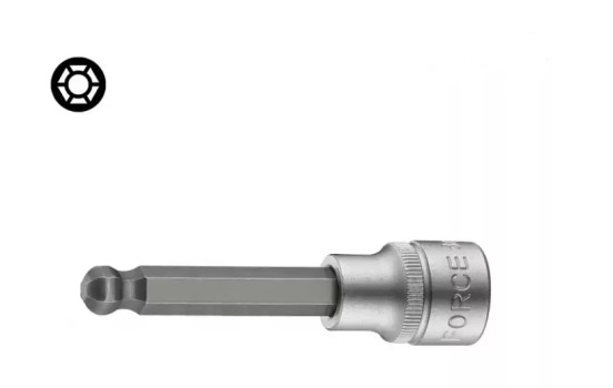 Force Bit Socket 1/2" Ball socket 8mm 100mmL