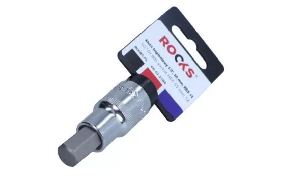 Rooks Bit Socket 1/2'', 55mm hex 12