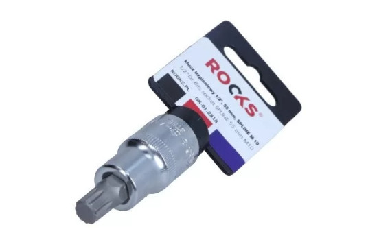 Rooks Bit Socket 1/2, 55 MM, Multi-tooth M10