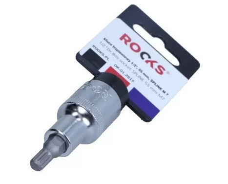 Rooks Bit Socket 1/2, 55 MM, Multi-tooth M7