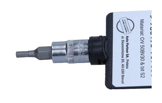 Rooks Bit Socket 1/4", Allen 3, Image 2