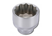 3/8 "cap, 12-side 18mm