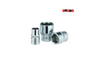 Force Socket 1/4", 6-point 9/32"