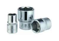 Force Socket 1/4", 6-sided 1/4"