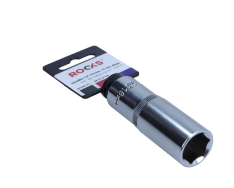 Rooks Socket 1/2", 6-sided, 18 mm, long