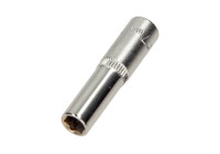 Rooks Socket 1/4", 6-sided, 7 mm, long